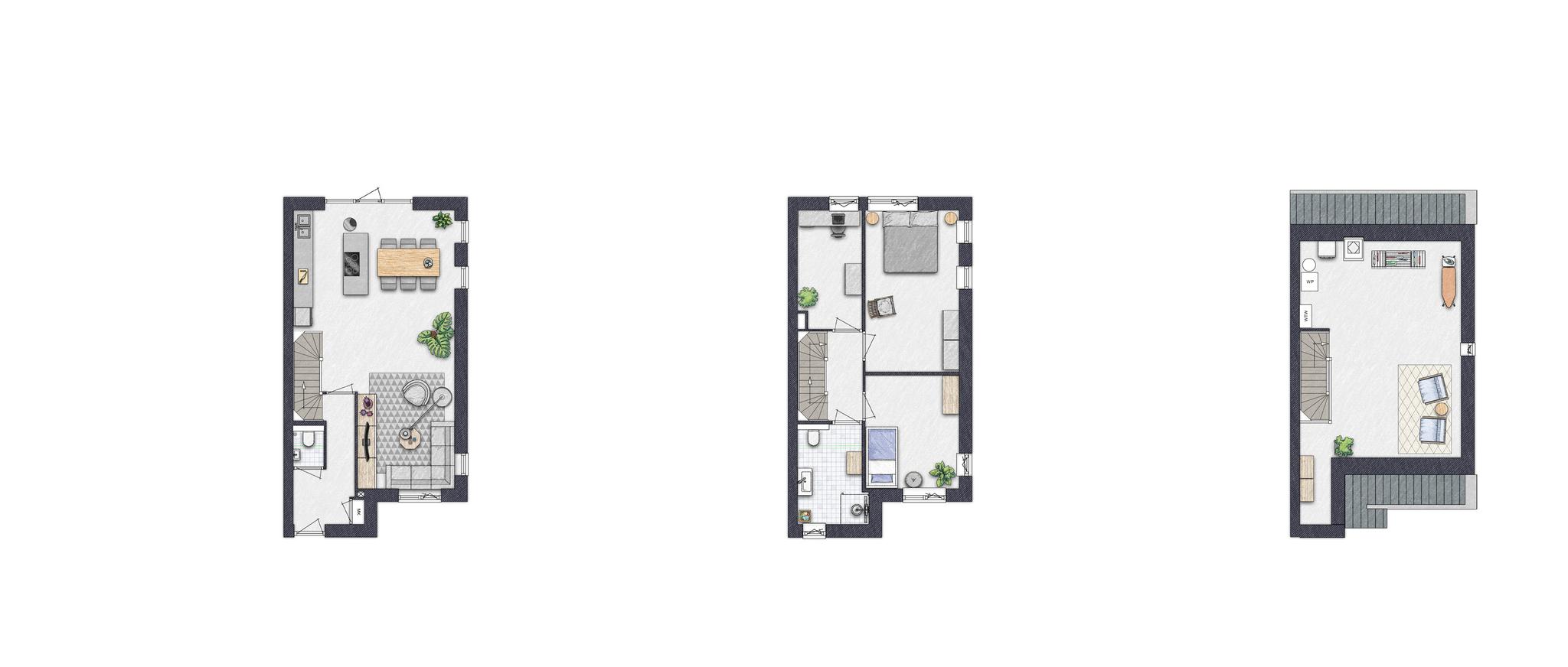 Plattegrond 41 gespiegeld