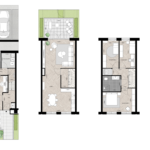 3-laagse spoorwoning