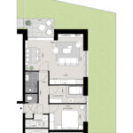 Ingekleurde plattegrond bouwnummer 6 - type A_72dpi