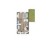 Blok 16 BNR 37 1e verdieping