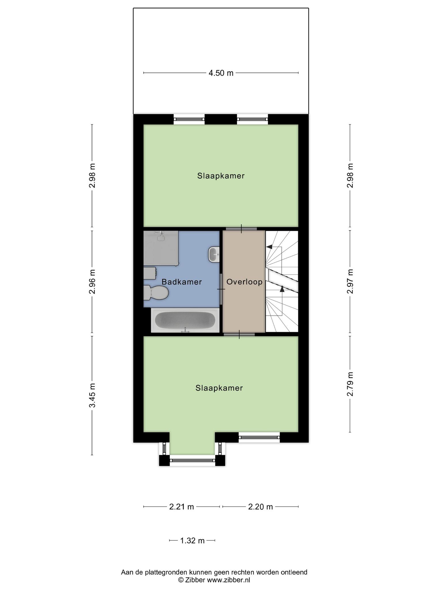 Plattegrond Eerste verdieping
