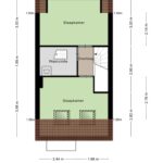Plattegrond Tweede verdieping