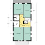 Plattegrond 1e verdieping