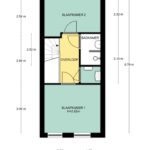 Plattegrond eerste verdieping