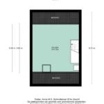 Plattegrond Tweede verdieping