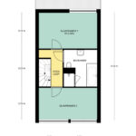 Plattegrond Eerste verdieping