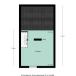 Plattegrond Tweede verdieping