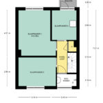 Plattegrond Eerste verdieping