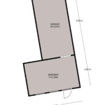 Plattegrond Garage/Berging