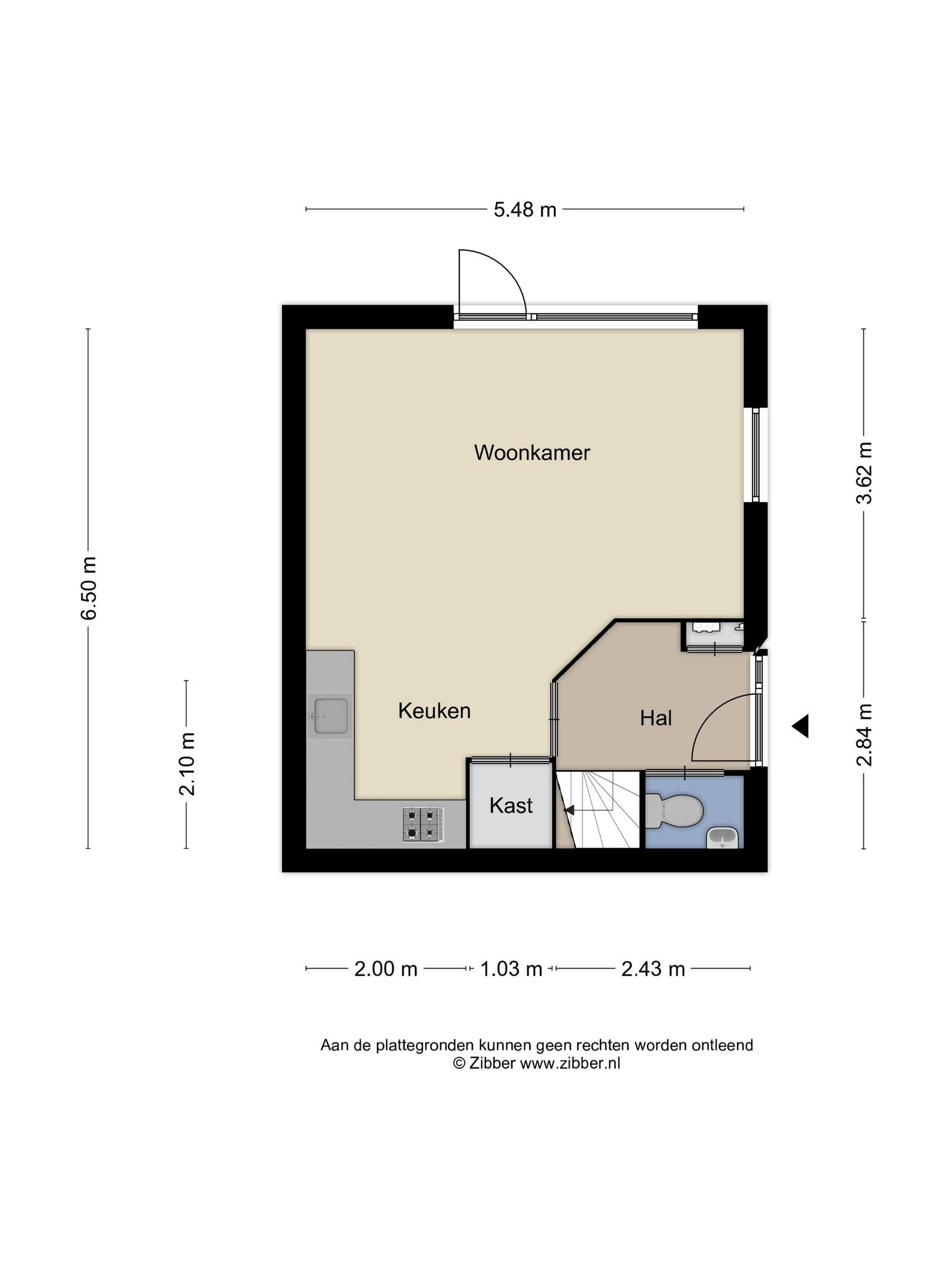 Plattegrond Begane grond