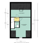 Plattegrond Tweede verdieping