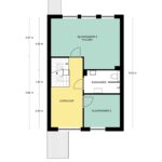 Plattegrond Eerste verdieping