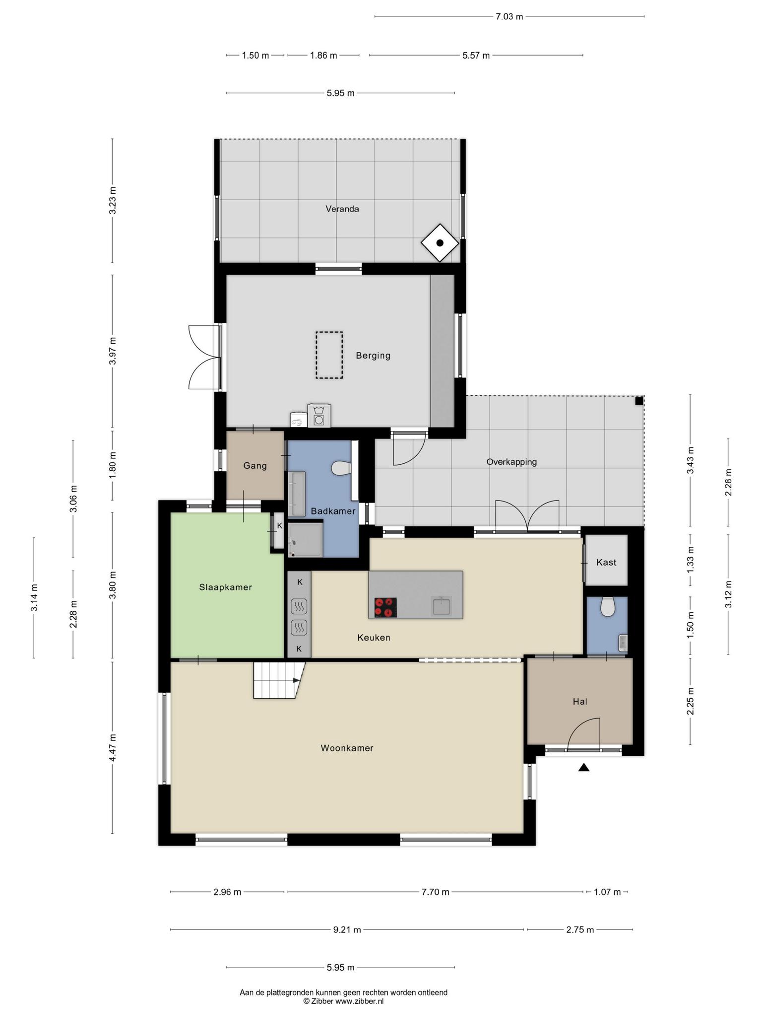 Plattegrond Begane grond