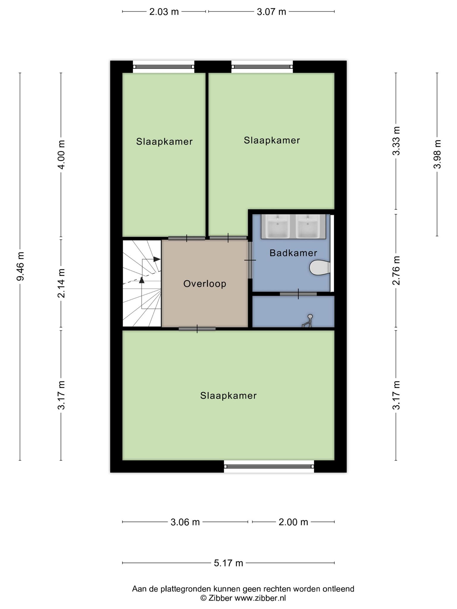 Plattegrond Eerste verdieping