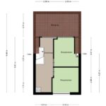 Plattegrond Tweede verdieping
