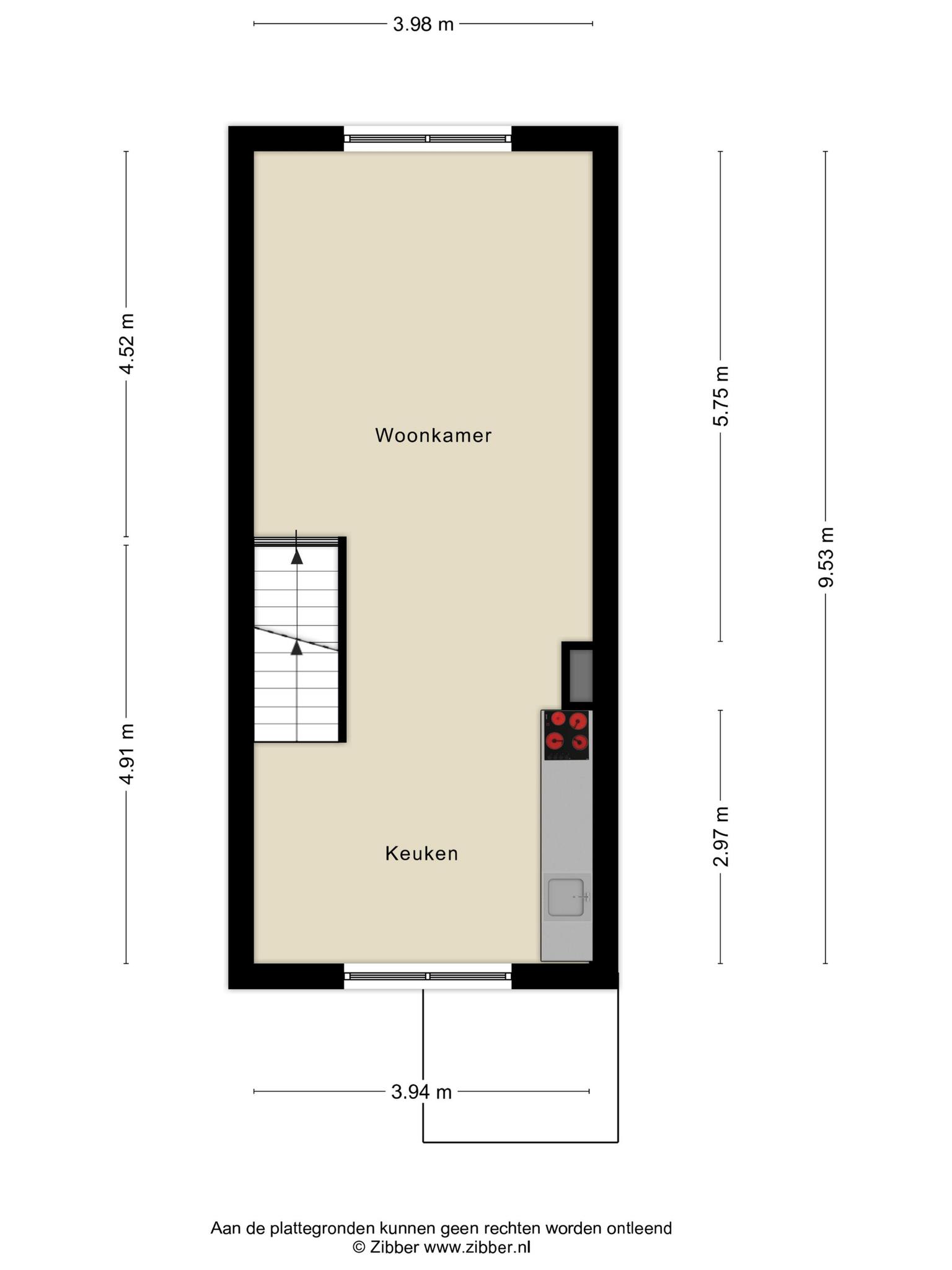 Plattegrond Eerste verdieping