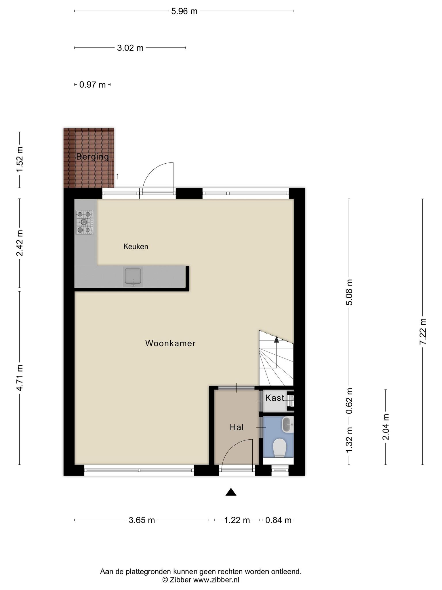 Plattegrond Begane grond