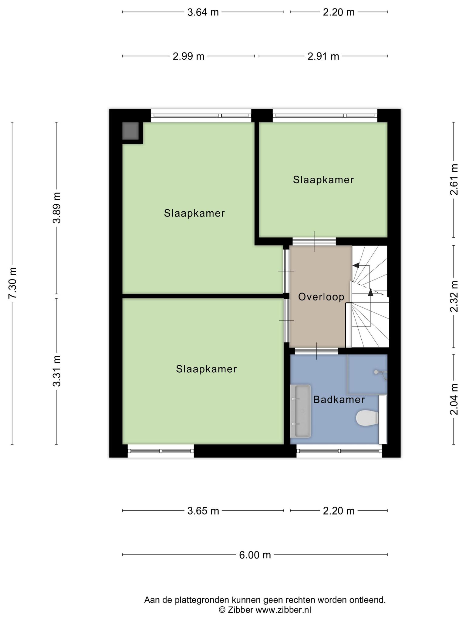 Plattegrond Eerste verdieping