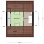 Plattegrond Tweede verdieping