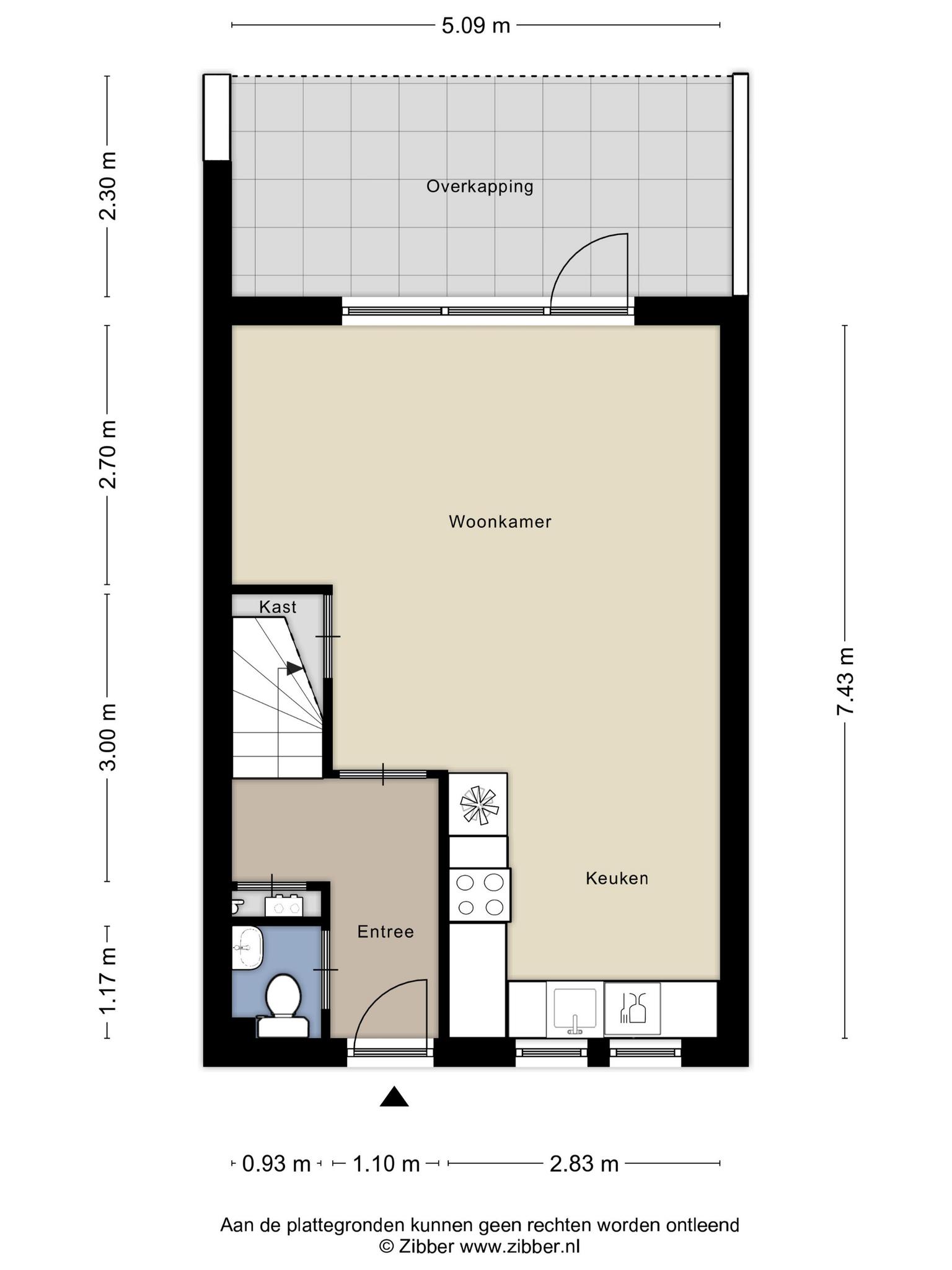 Plattegrond begane grond