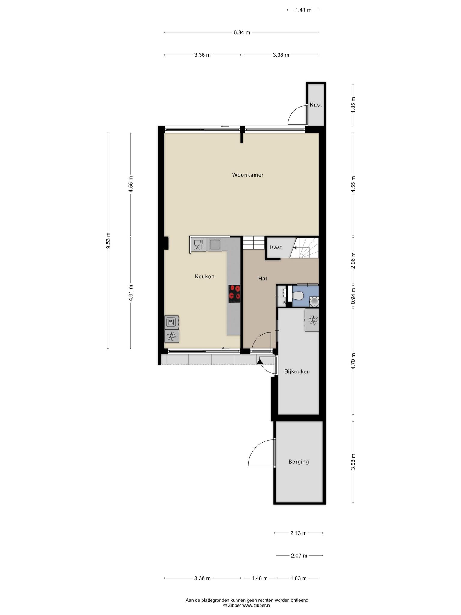 Plattegrond begane grond