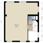 Plattegrond eerste verdieping
