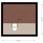 Plattegrond vliering