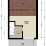Plattegrond tweede verdieping