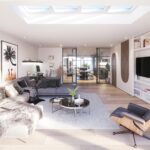 Prunus-Betula rijwoning met uitbouw