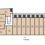 Plattegrond 1e verdieping