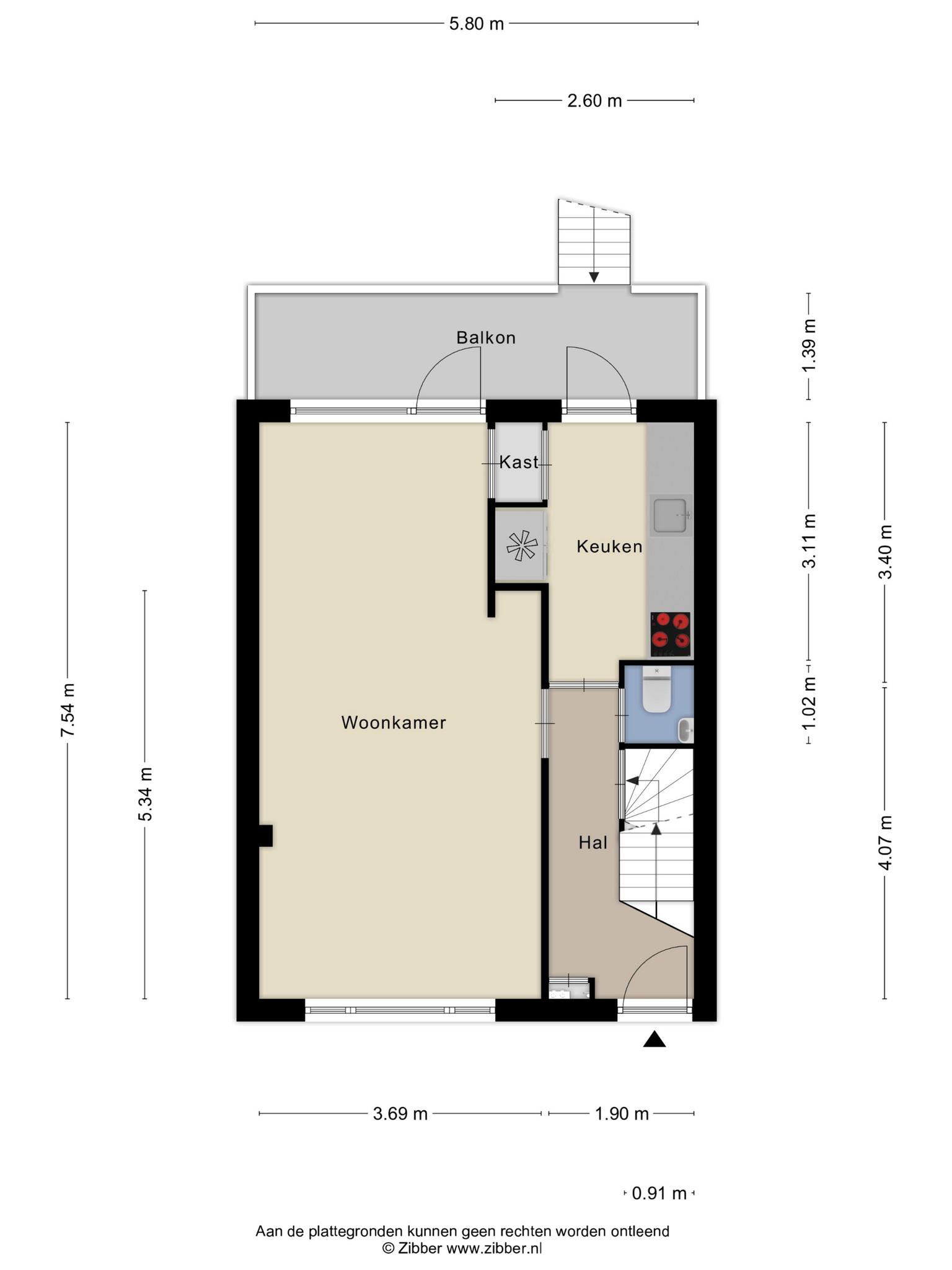 Plattegrond Begane grond