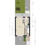 Situatie plattegrond begane grond