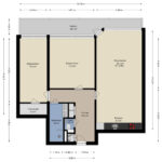 Plattegrond appartement