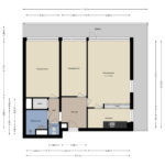 Plattegrond appartement