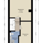Plattegrond eerste verdieping