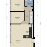 Plattegrond appartement