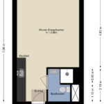 Plattegrond appartement