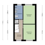 Plattegrond eerste verdieping