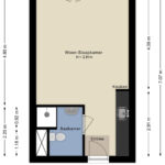 Plattegrond appartement
