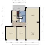 Plattegrond appartement