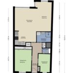 plattegrond appartement