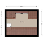Plattegrond derde verdieping