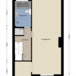 Plattegrond eerste verdieping