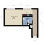 Plattegrond appartement