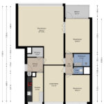 Plattegrond appartement