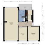 Plattegrond appartement