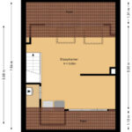 plattegrond tweede verdieping