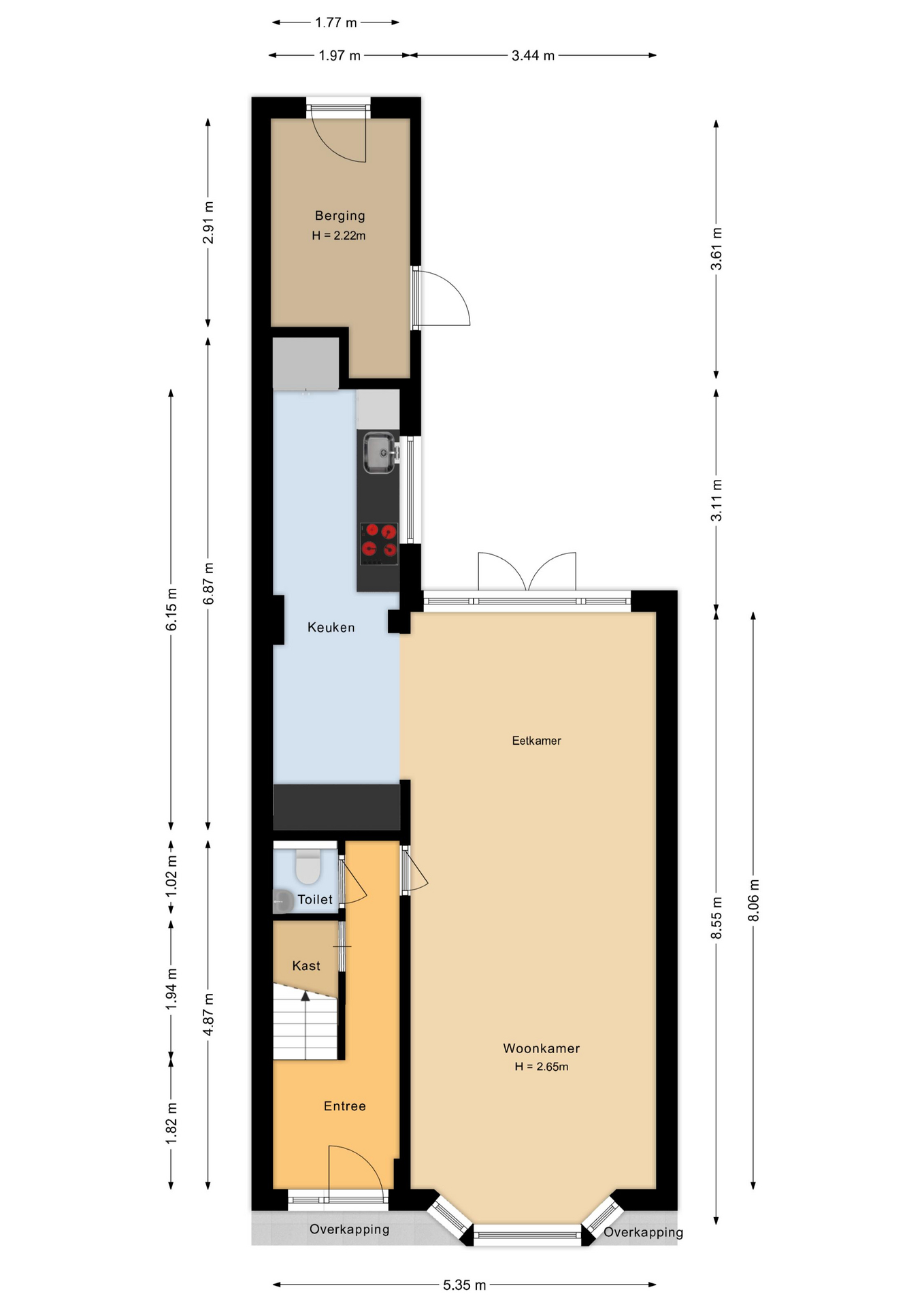plattegrond begane grond