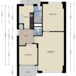 Plattegrond appartement