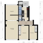 plattegrond van Eysingalaan 157